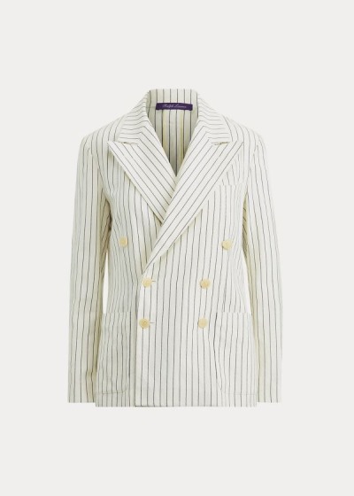 Ralph Lauren Alexi Striped Jakke Dame Danmark (ERCMS2163)